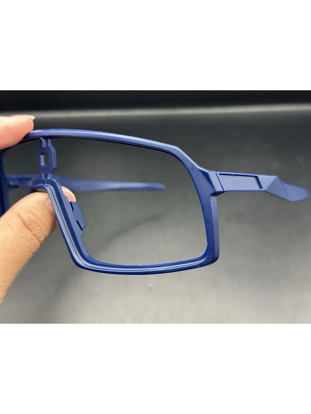 Oakley Sutro Matte Navy Frame (No Icons)